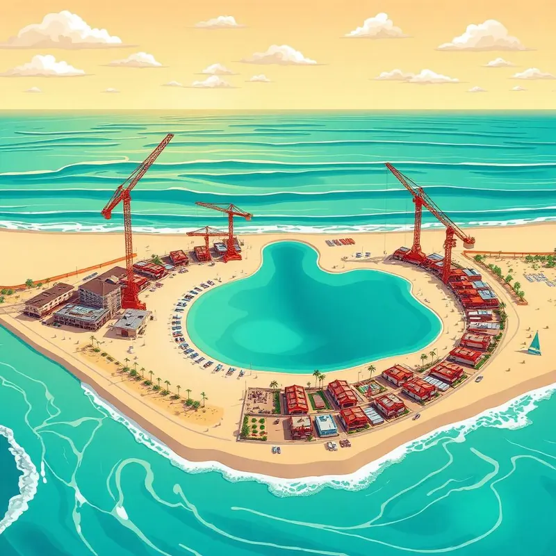 Ocean Kamp surf community wave pool