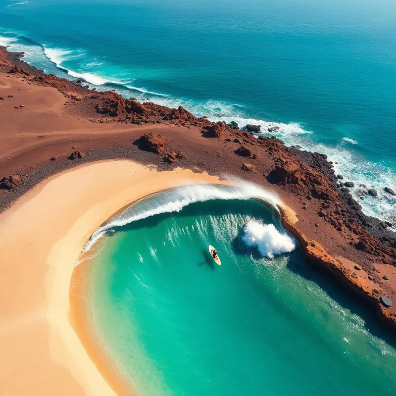 The Wave Fuerteventura wave pool in Fuerteventura, Spain