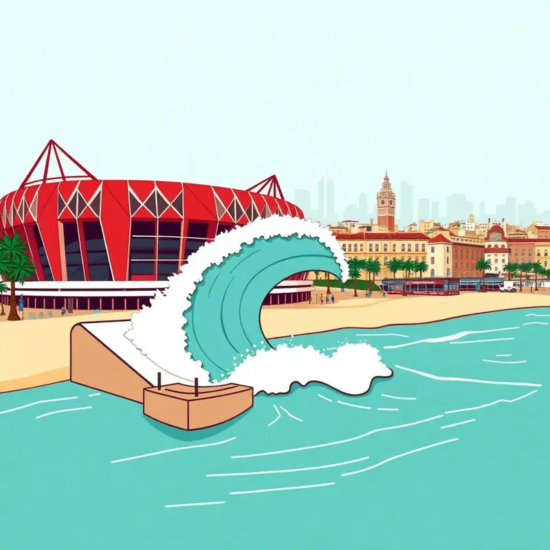 Gemswell Surf Madrid wave pool in Madrid, Spain